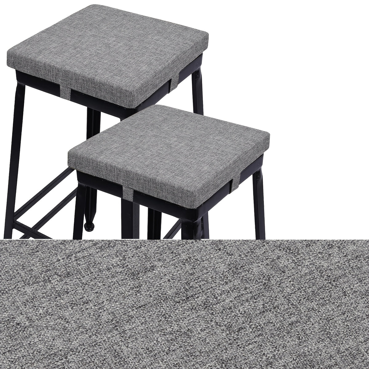 BBK-Gris / 2 Pièces/ensemble