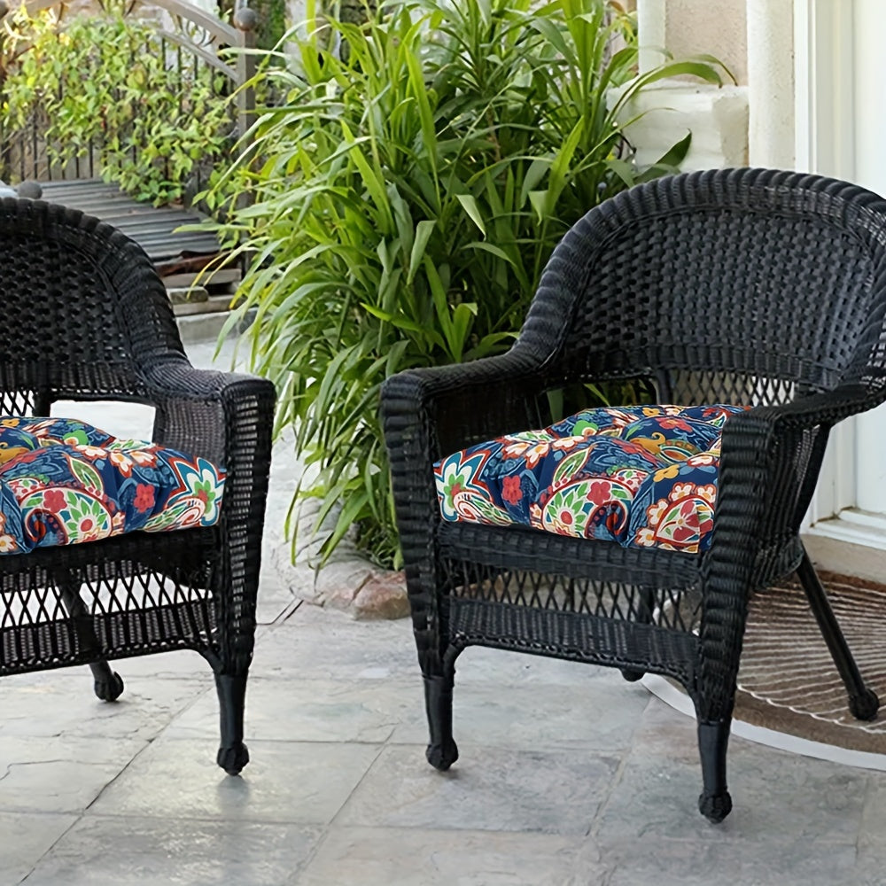 Coussin de chaise d'extérieur en Oxford 48x48 cm, lot de 2