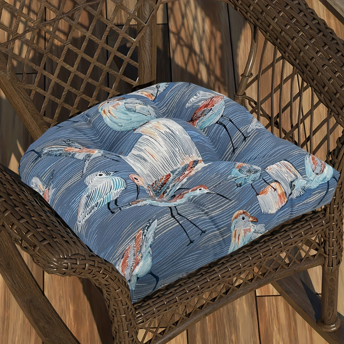Coussin de chaise d'extérieur en Oxford 48x48 cm, lot de 2