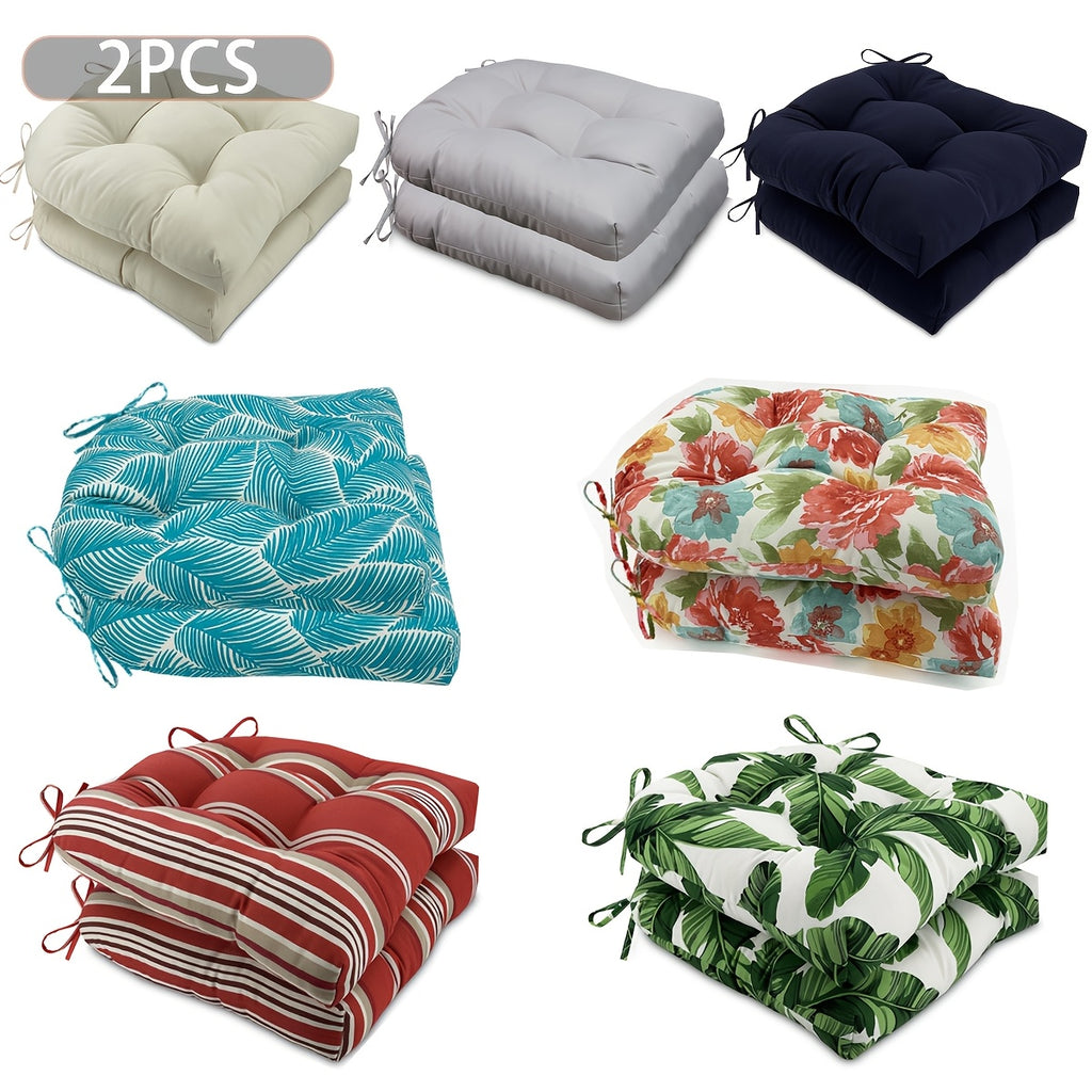 Coussin de chaise d'extérieur en Oxford 48x48 cm, lot de 2