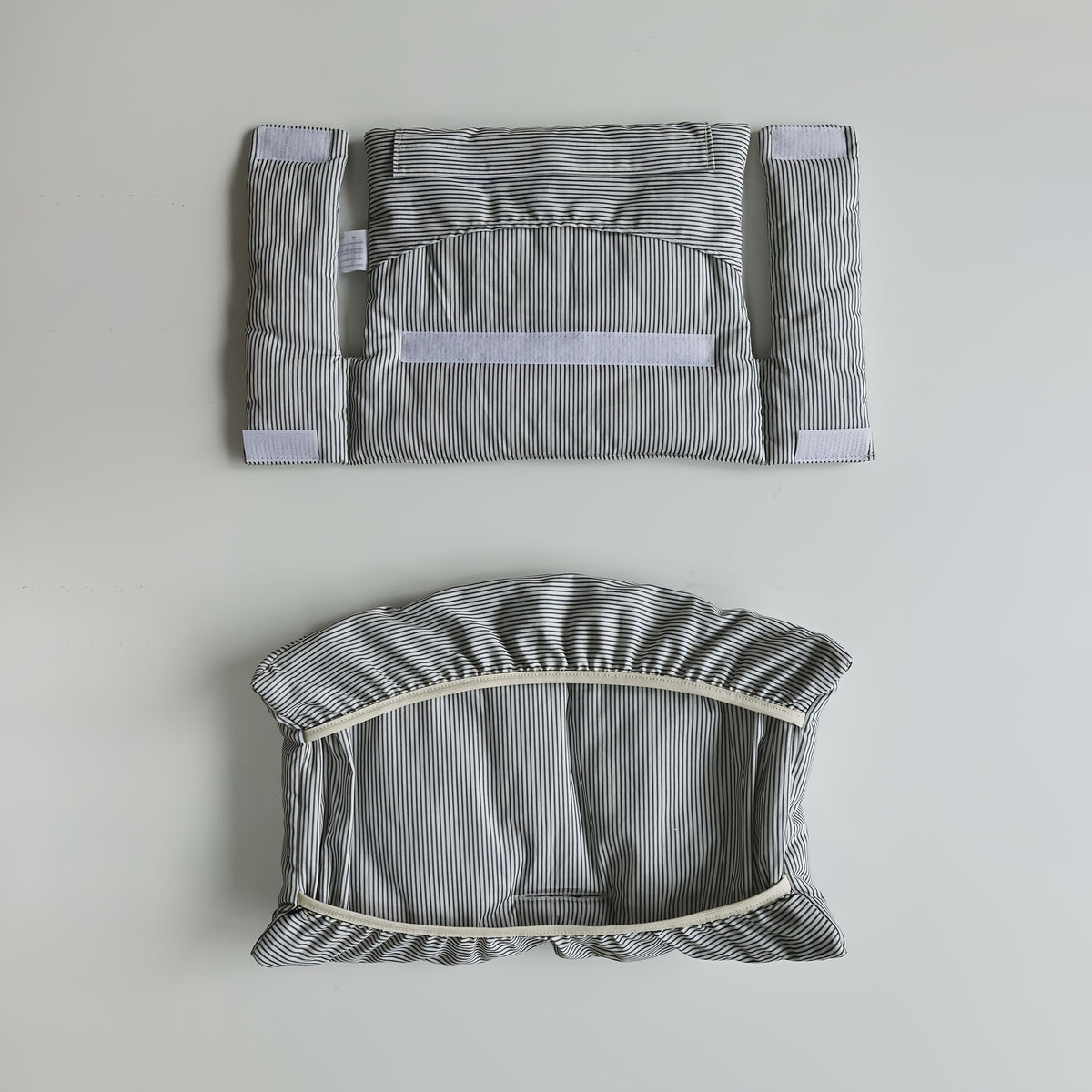 Coussin de chaise haute pour bébé, assise et dossier imprimés