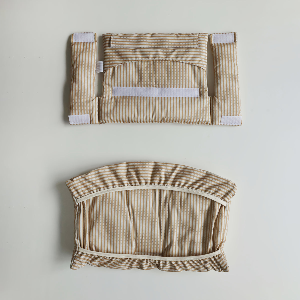 Coussin de chaise haute pour bébé, assise et dossier imprimés