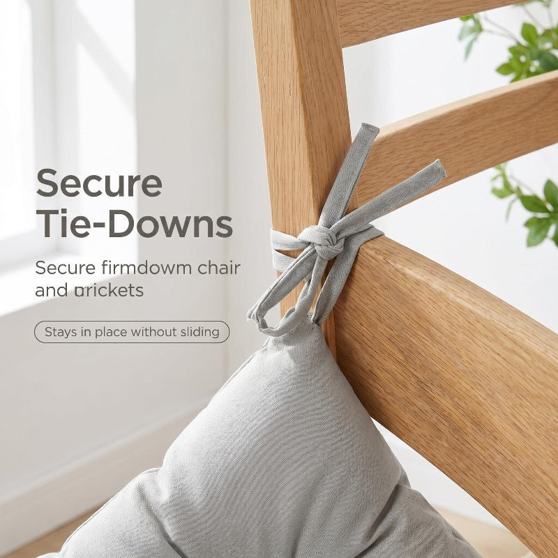 Coussin de chaise de jardin dossier haut et assise — vue 8