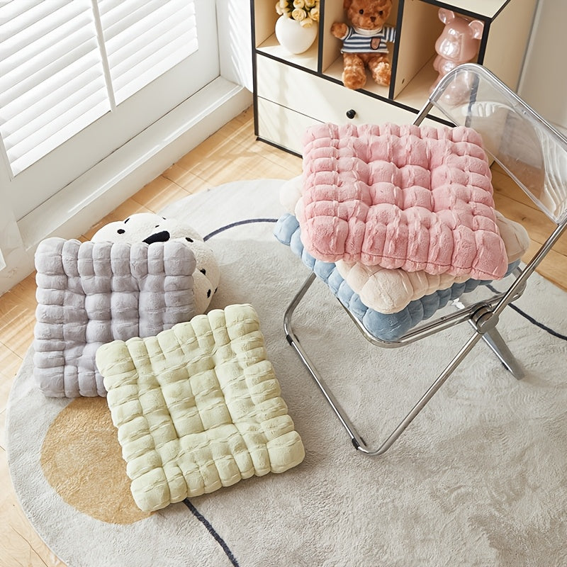 Coussin de chaise 40x40 assise et dossier, parure de 2 pièces