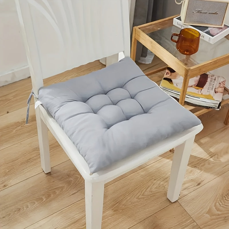 Coussin de chaise 40x40 épais de 6,8 cm, lot de 4 à nouer