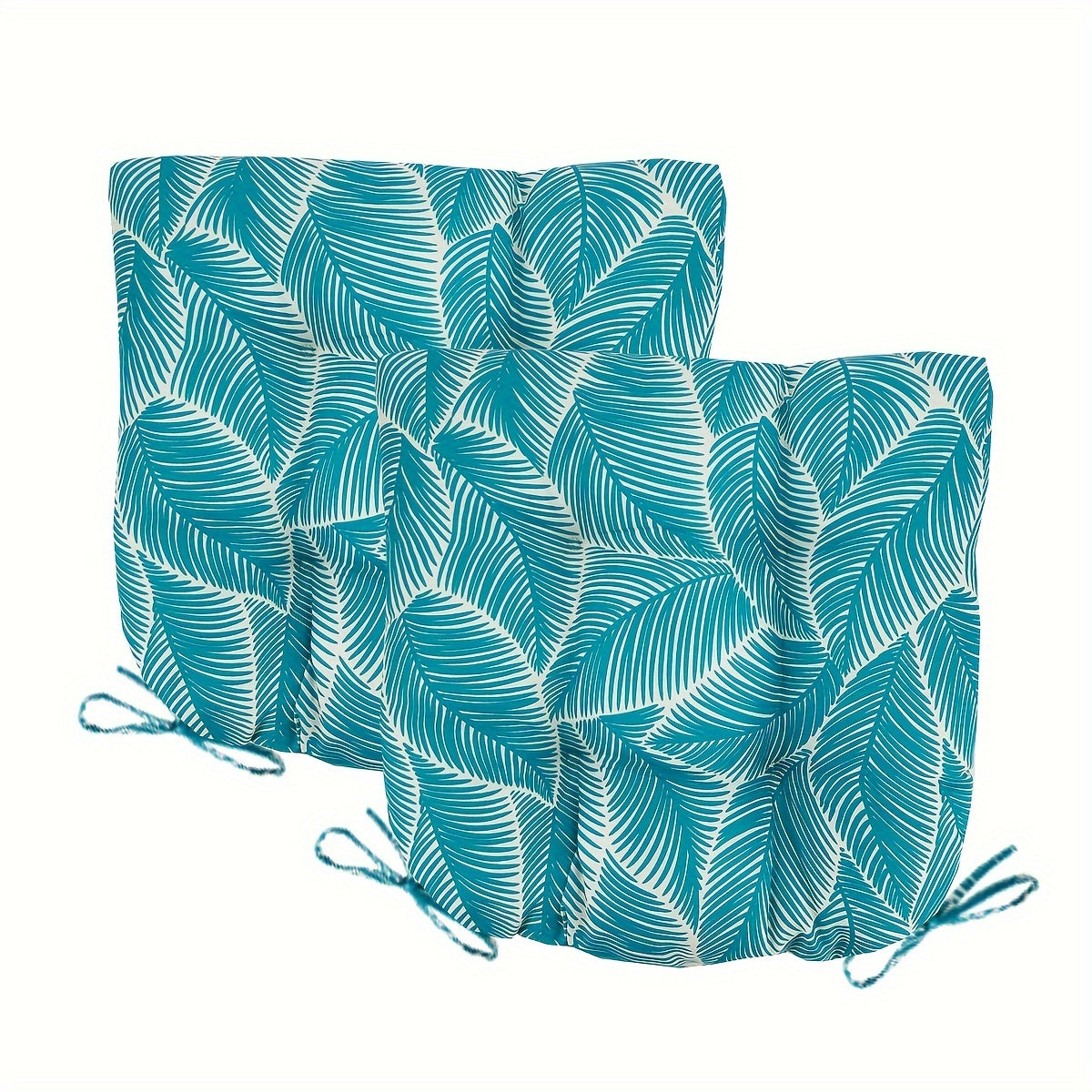 feuilles bleues / 48.2*48.2*9cm