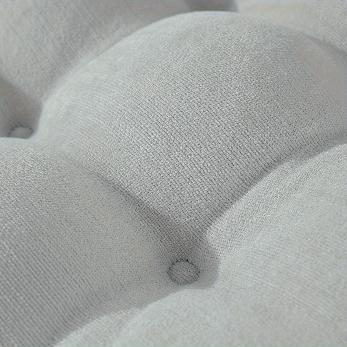 Coussin de chaise assise et dossier en chenille, 6 coloris