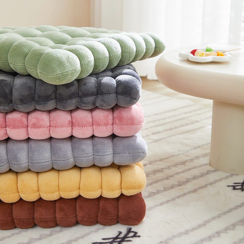 Coussin de chaise biscuit 40x40 assise et dossier, 6 teintes
