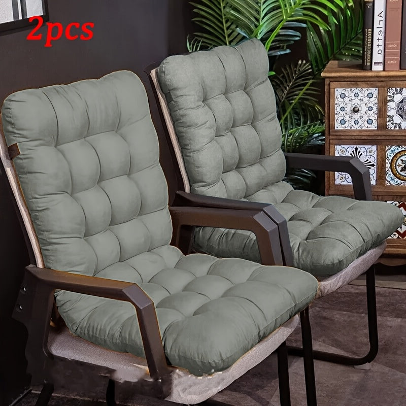 Coussin de chaise de bureau assise et dossier, lot de 2 — vue 14