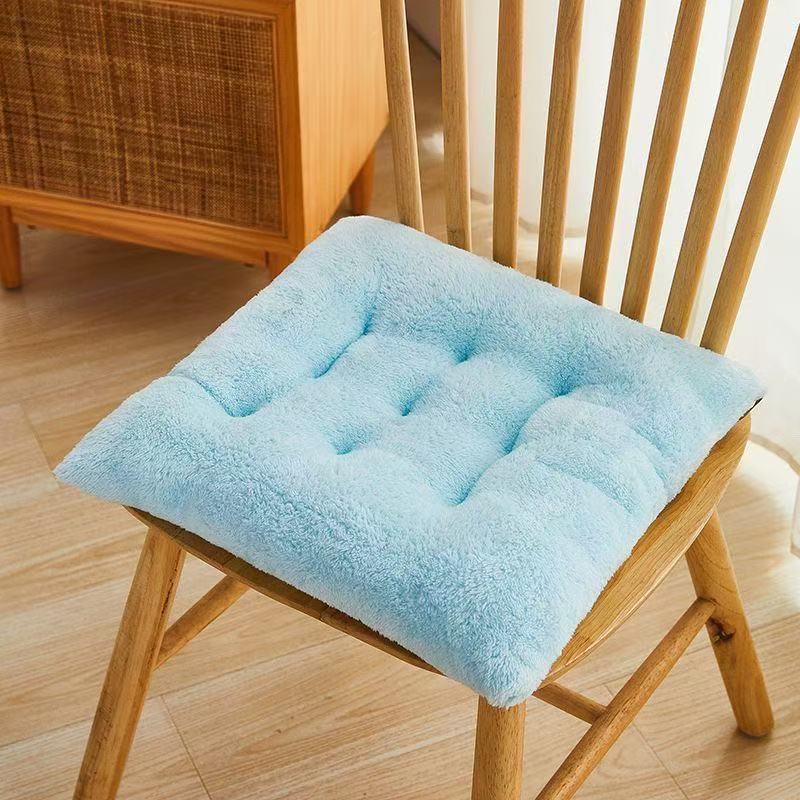 Coussin de chaise carré capitonné, aspect peau de mouton — vue 11