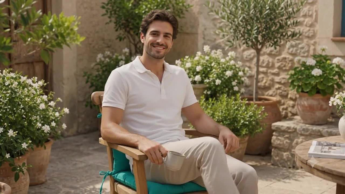 Coussin de chaise d'extérieur carré 40x40 en vert émeraude