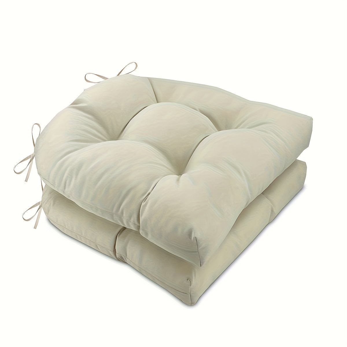 Coussin de chaise carré épais 48x48x9 cm, vendu par lot de 2