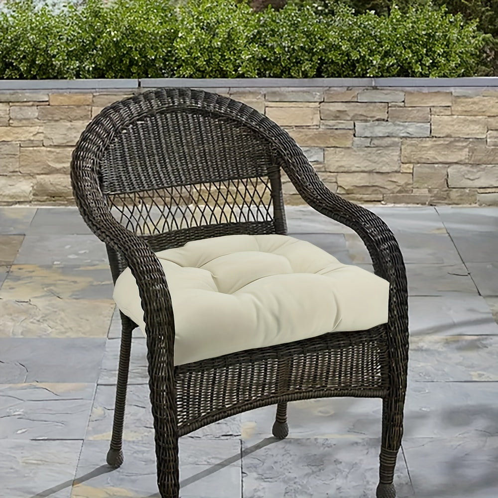 Coussin de chaise carré épais 48x48x9 cm, vendu par lot de 2