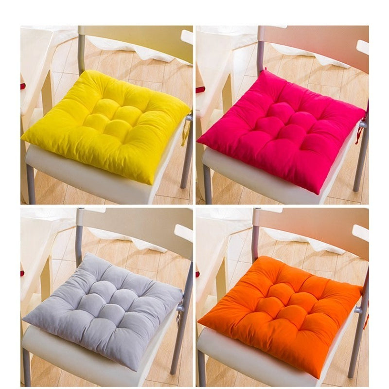 Coussin de chaise carré en tissu Oxford matelassé, lot de 2 — vue 4
