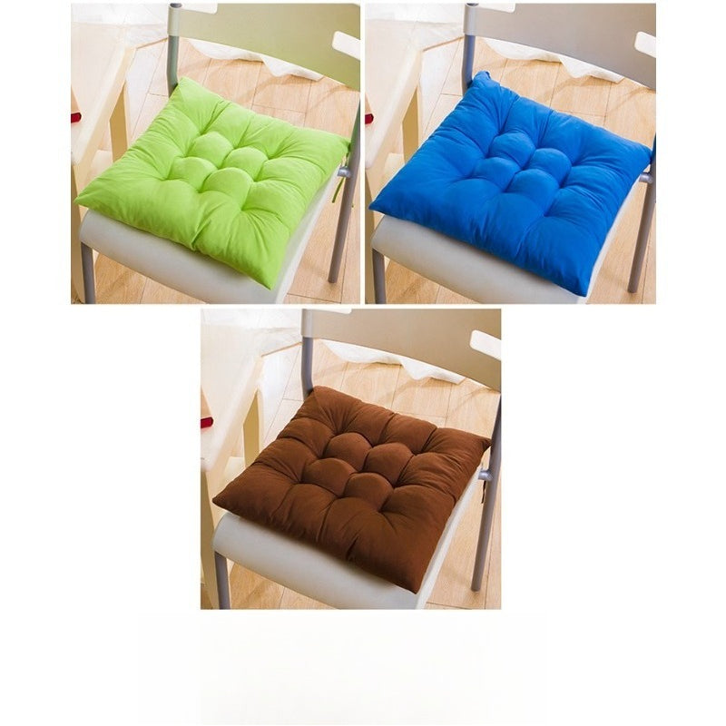 Coussin de chaise carré en tissu Oxford matelassé, lot de 2 — vue 6