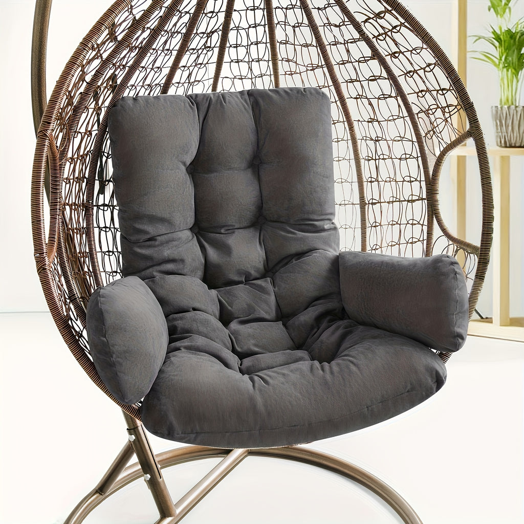 Coussin de chaise de jardin 120 cm avec accoudoirs, 6 teintes