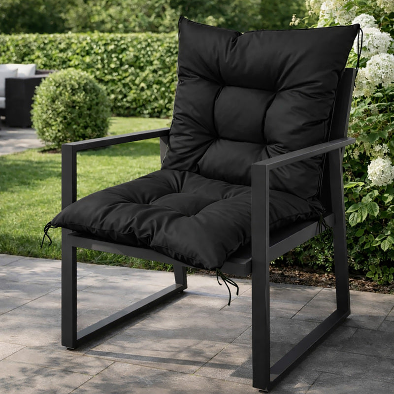 Coussin de chaise de jardin 50x50 assise et dossier, déperlant