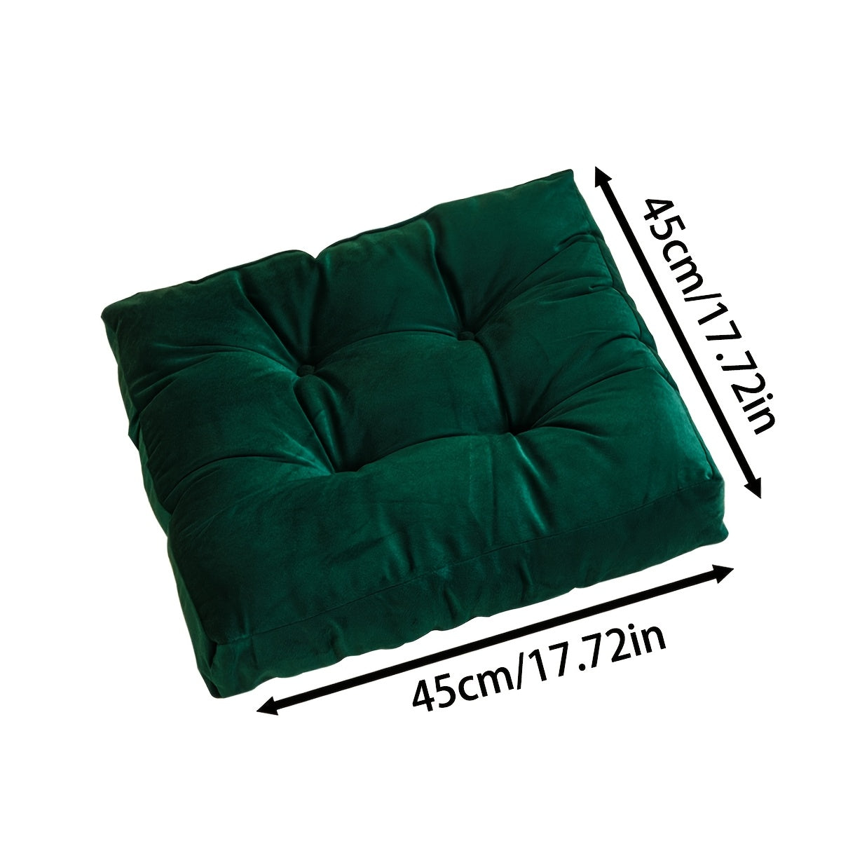 Vert foncé / 17.72 pouces * 17.72 pouces / 45 cm * 45 cm