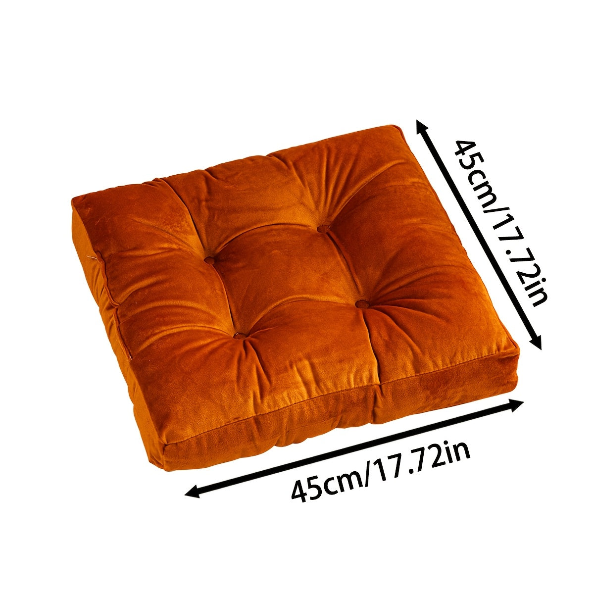 Orange / 17.72 pouces * 17.72 pouces / 45 cm * 45 cm