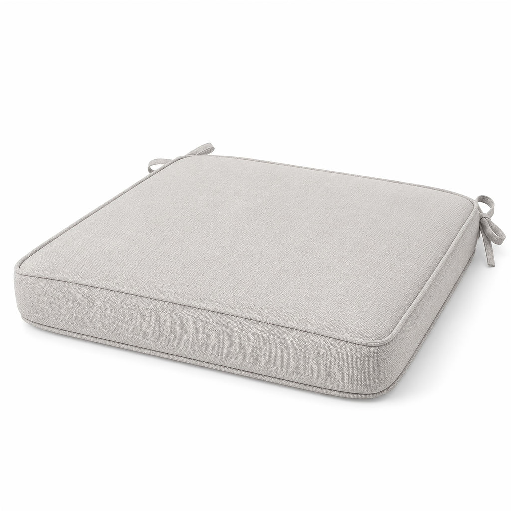 Coussin de chaise d'extérieur épais et déhoussable, 3 tailles