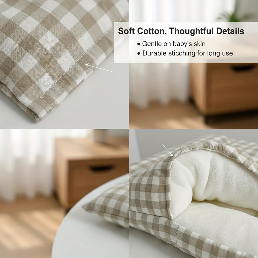 Coussin de chaise haute 2 pièces pour chaise évolutive bois — vue 9