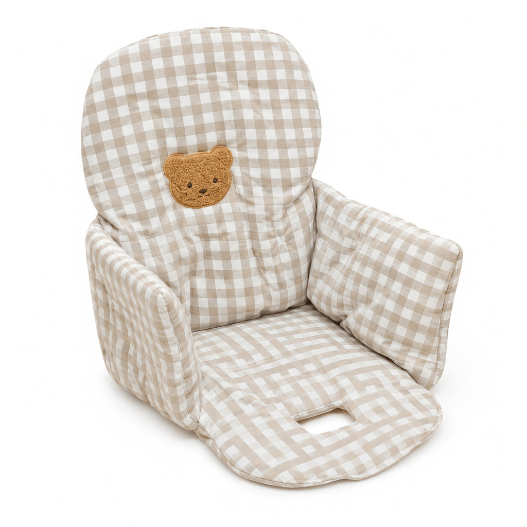 Petit Ours à Carreaux Mignon