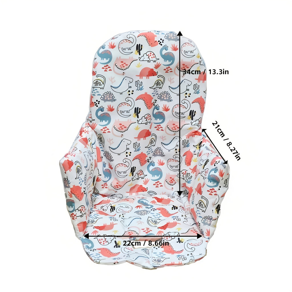 Coussin de chaise haute bébé en lot de 2 décors au choix