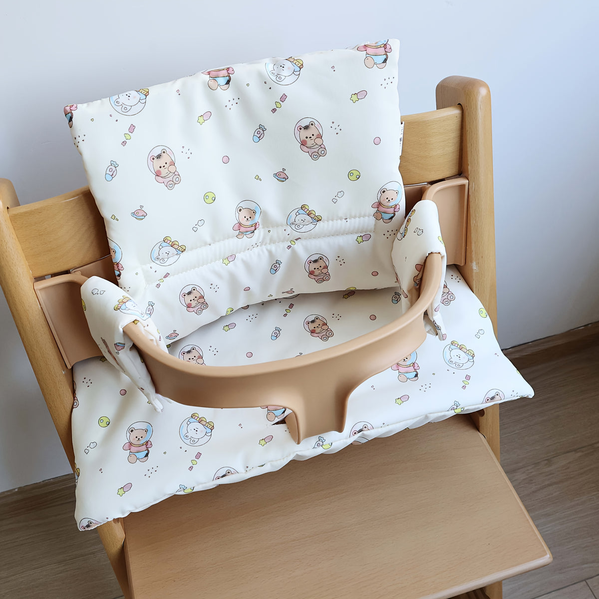 Coussin de Chaise de Salle à Manger Space Bear Rabbit