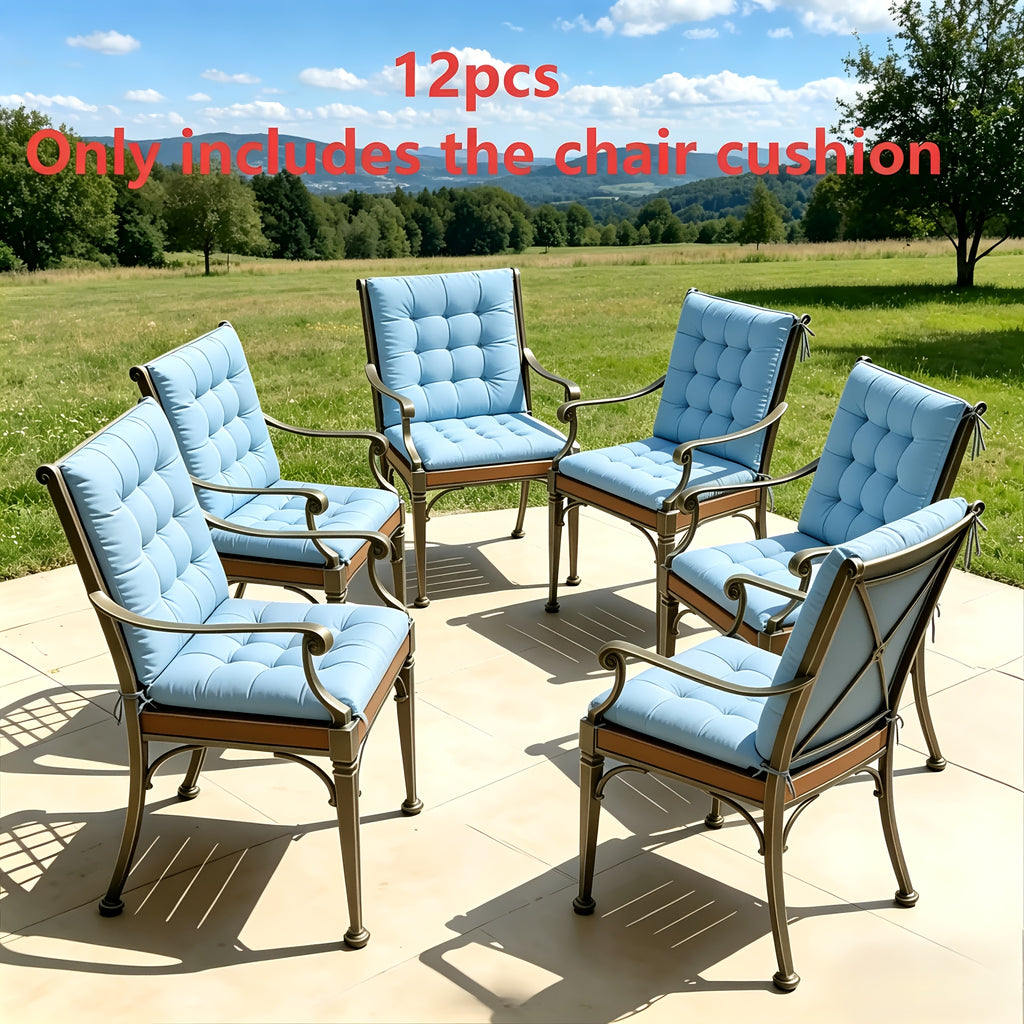 12 Pièces Bleu Clair
