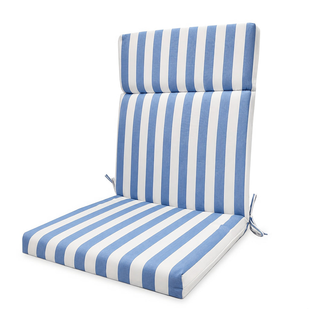 Rayures Bleues et Blanches