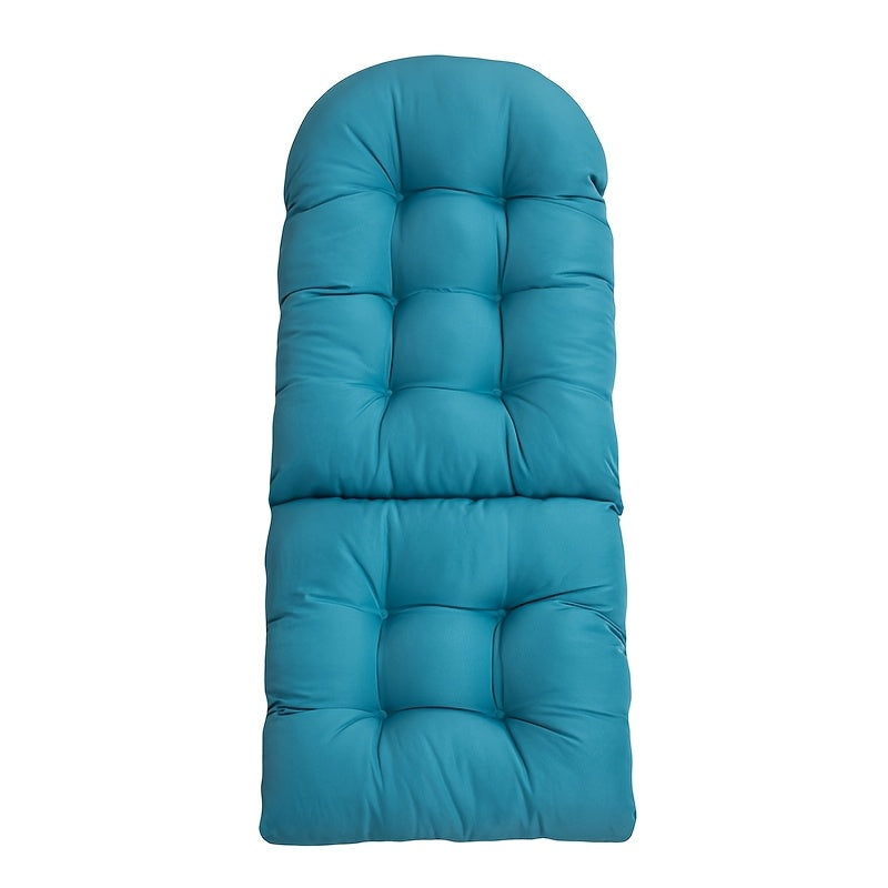 Coussin de chaise longue 120x50 bleu lac en toile Oxford