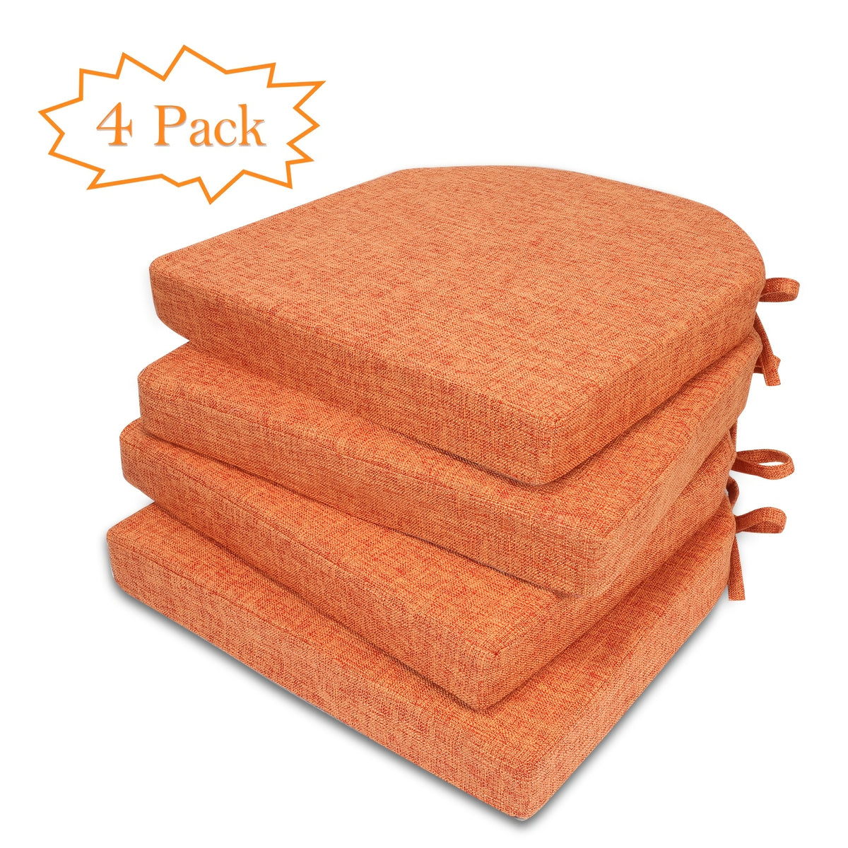 Orange jaune / Lot De 4