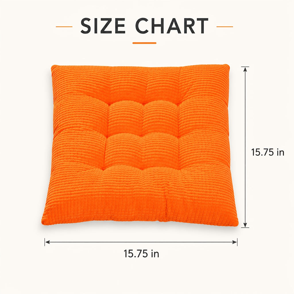Coussin de chaise, beurre, lot de 2 — vue 7