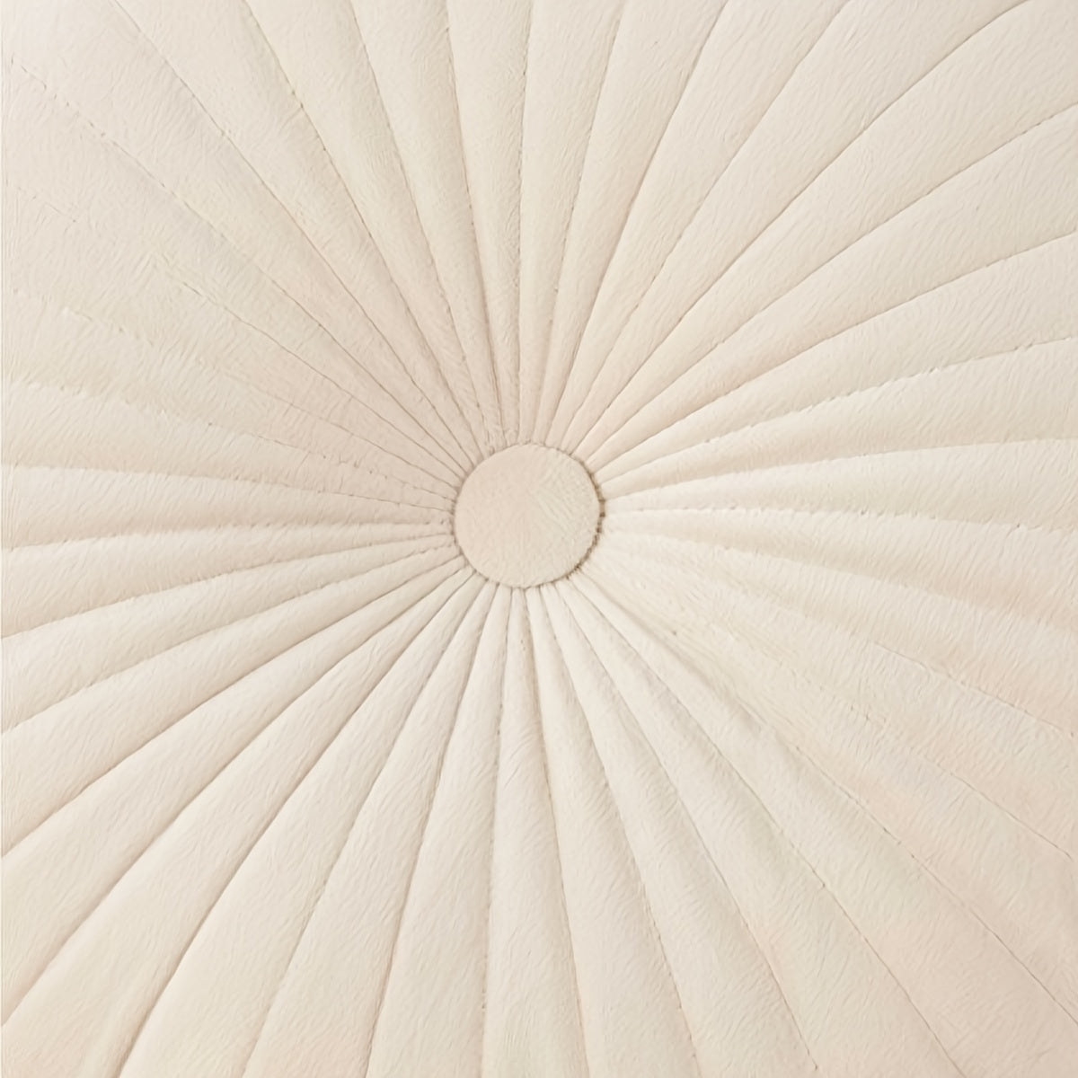 Coussin de chaise rond en velours plissé, 8 — vue 14