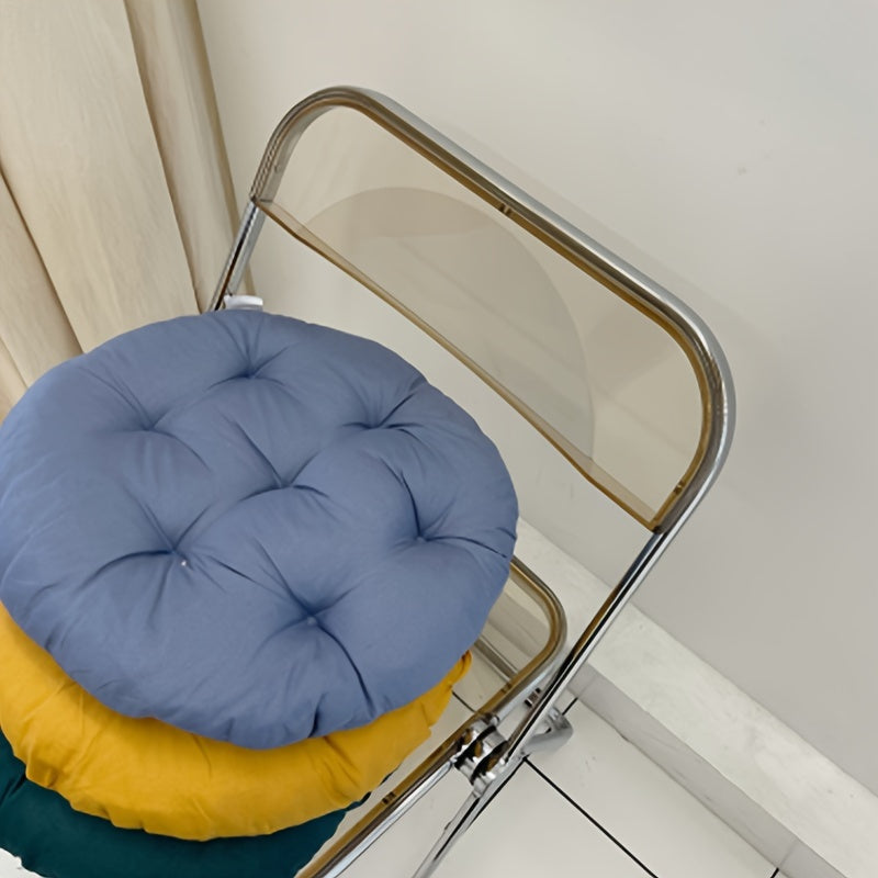 Coussin de chaise rond Ø 35 cm, 6 teintes Morandi douces