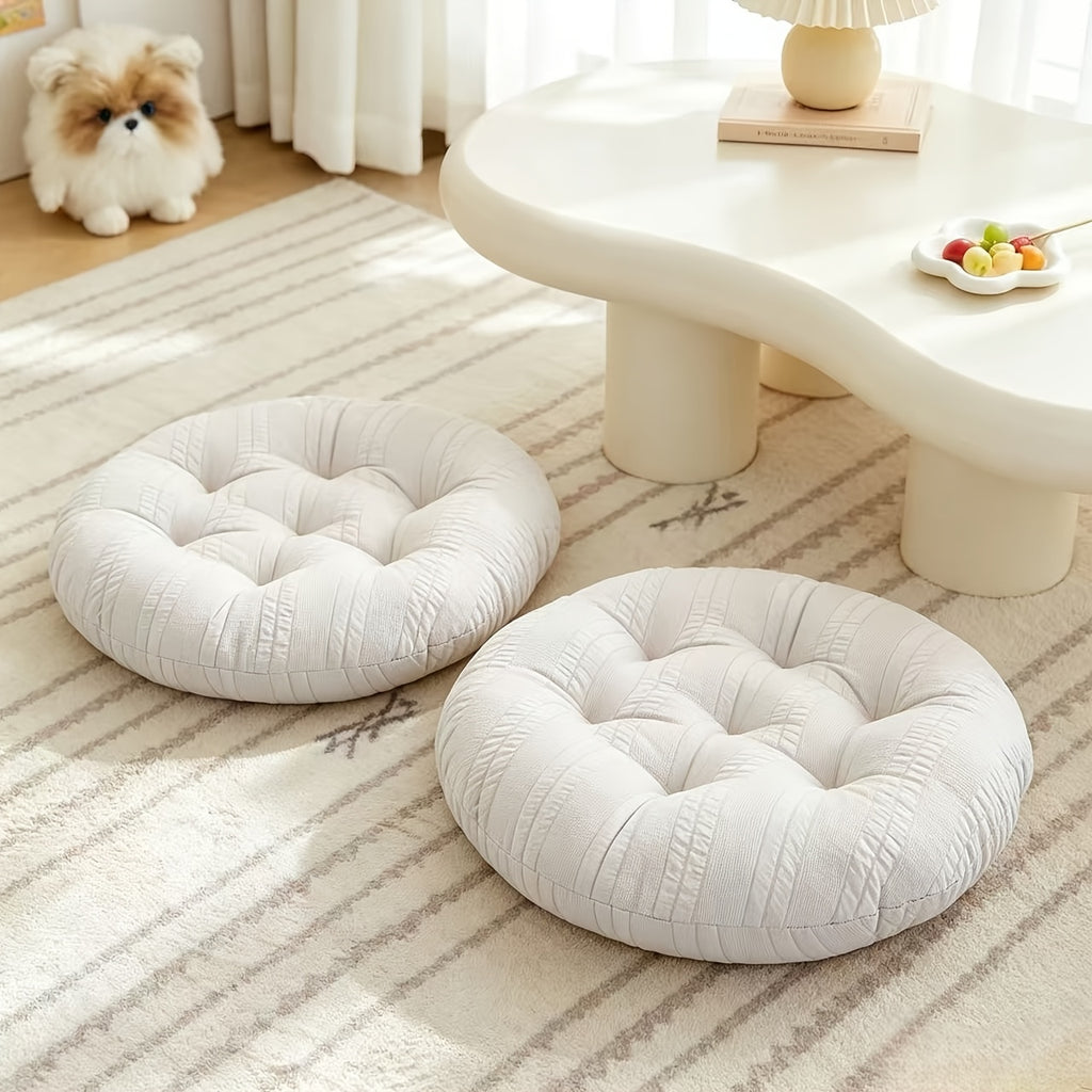 Gris / rond (40.64x40.64cm) 2pcs