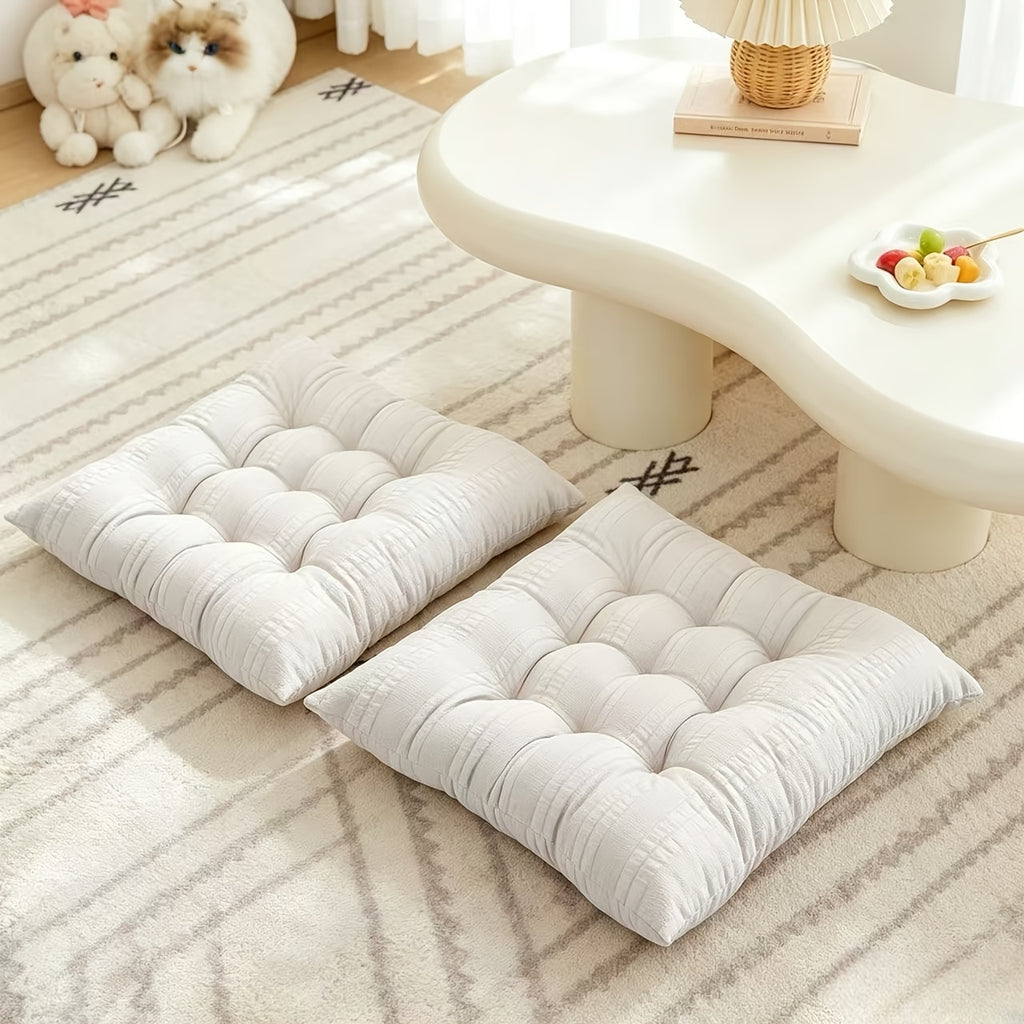 Gris / carré (40.64x40.64cm) 2pcs