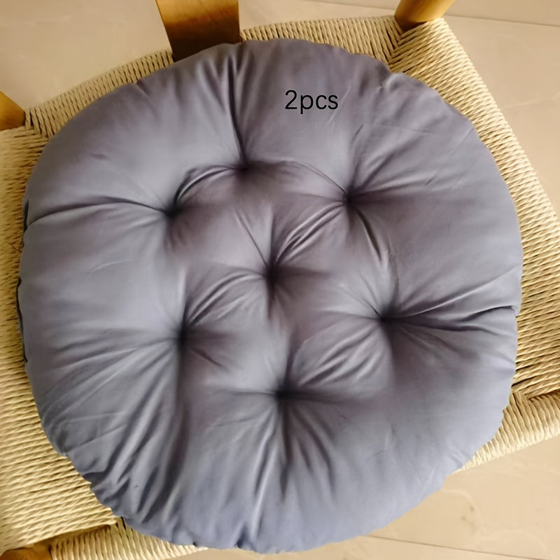 Gris Foncé Rond [Pack de 2]