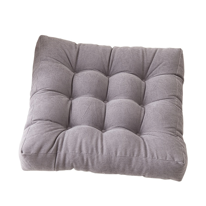 Coussin de chaise et de sol carré 45x45 cm, 10 cm d'épaisseur
