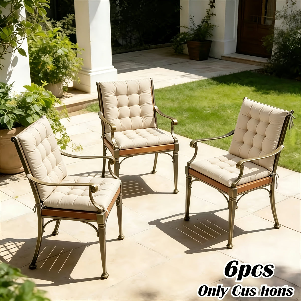 Ensemble de 6 pièces, Beige