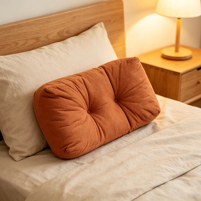 Coussin de dossier de chaise terracotta, 45 ou 58 cm au choix
