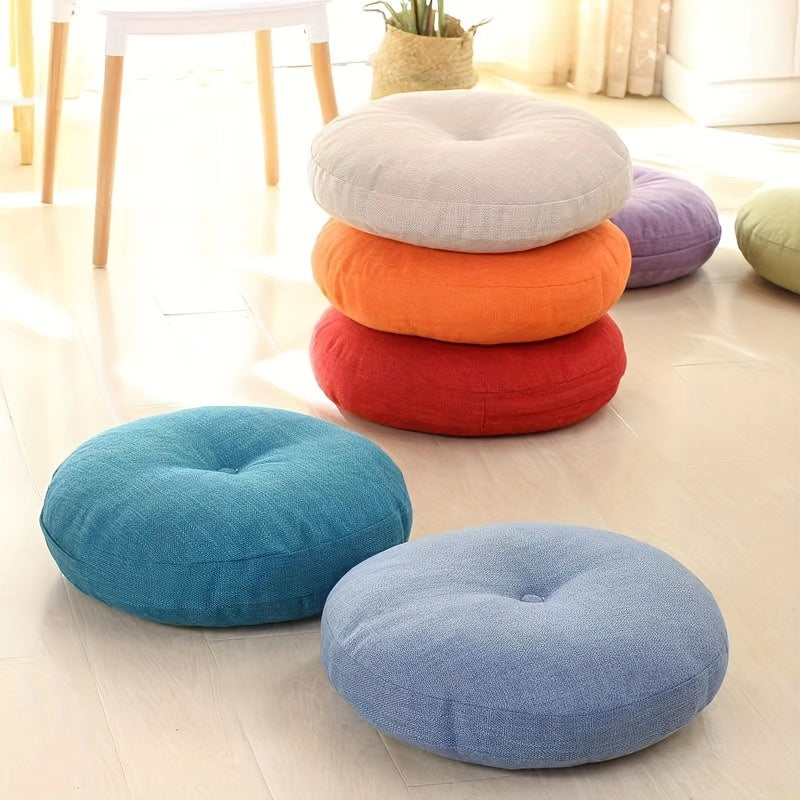 Coussin de sol tatami rond, dix centimètres d'épaisseur