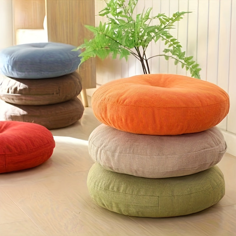 Coussin de sol tatami rond, dix centimètres d'épaisseur