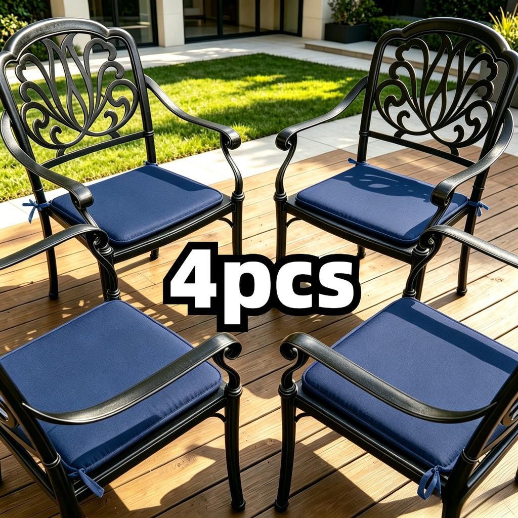 Ensemble Moderne Bleu Foncé de 4 Pièces