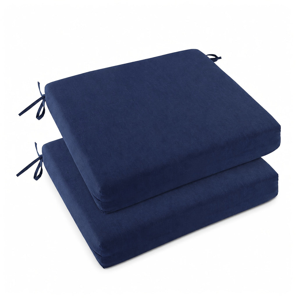 Bleu foncé / 43,18*40,64*7,62 cm/2 pièces