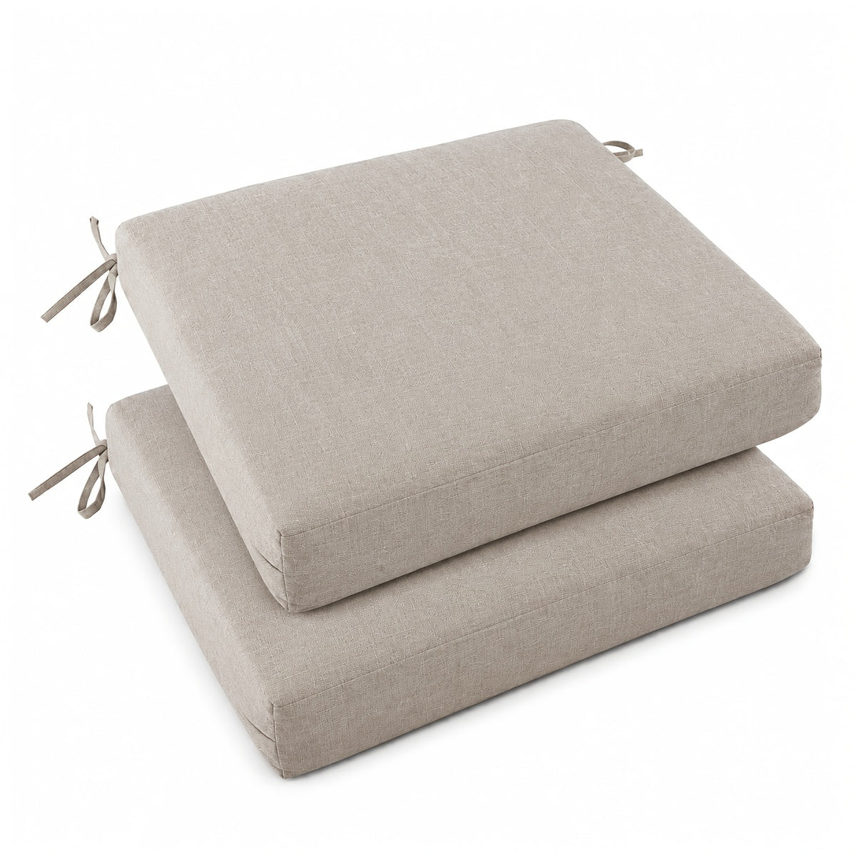 Beige / 43,18*40,64*7,62 cm/2 pièces