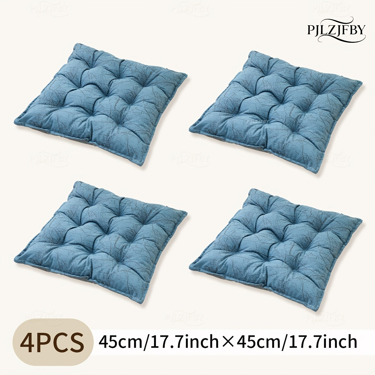 Bleu / 【4 pièces】