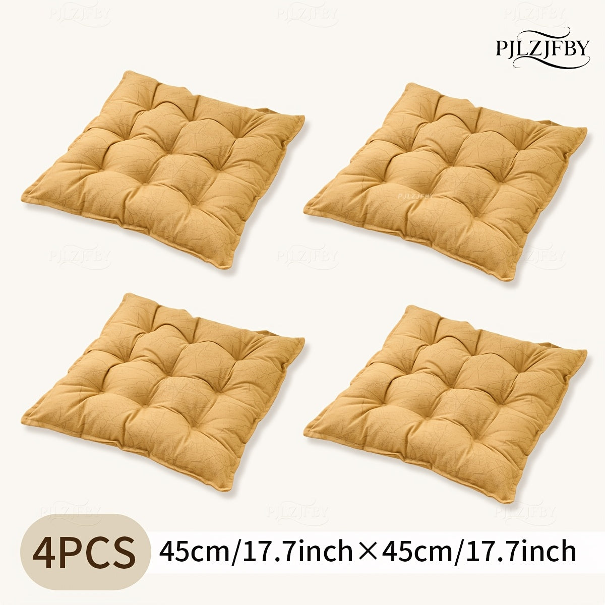 Jaune / 【4 pièces】