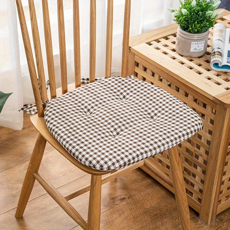 Galette de chaise imprimée à mémoire de forme, lot de 2 ou 4
