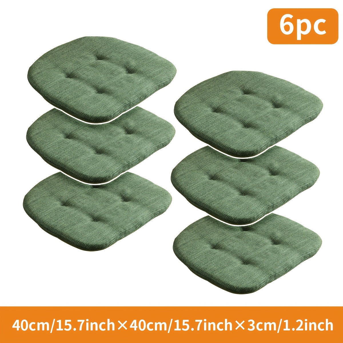Vert / 6 Pièces